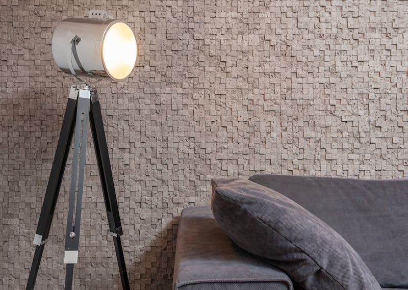 Moderne belysningsinstallation i stue i Aalborg med LED-spots og stemningslys